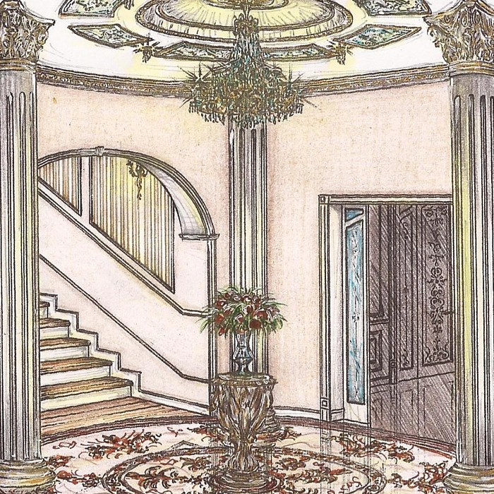 Дизайн холла