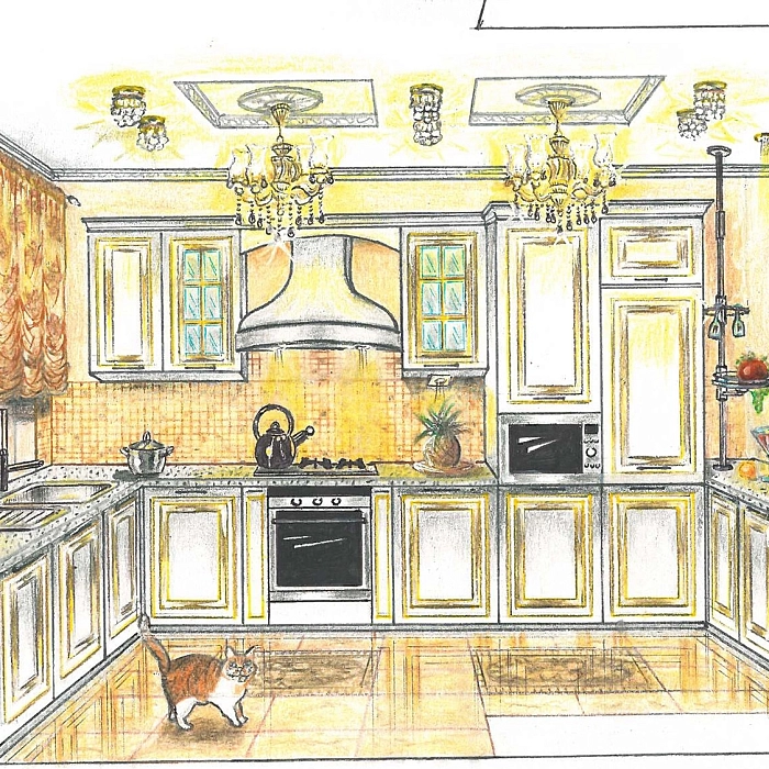 Дизайн кухни