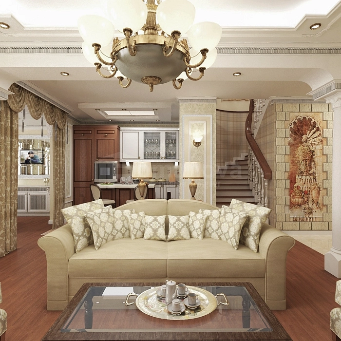 Интерьер гостиной