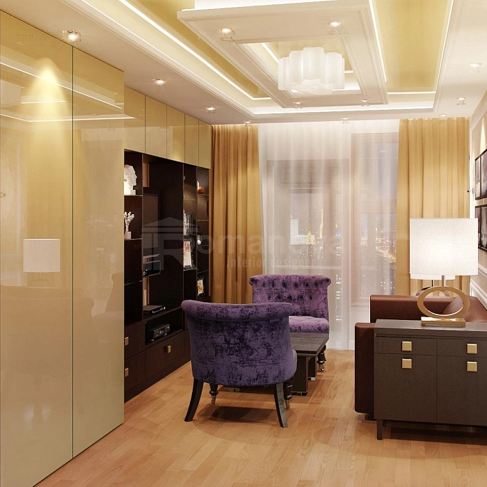 Интерьер гостиной